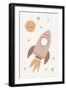 Boho Rocket-Barkova Nadya-Framed Art Print