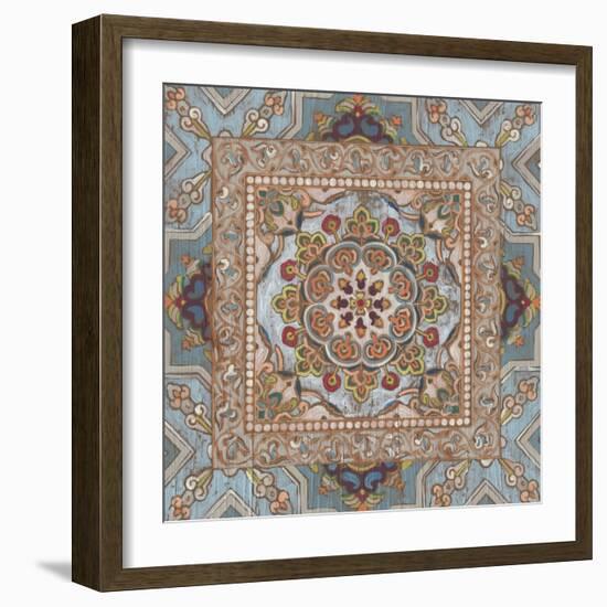 Boho Textile II-June Vess-Framed Art Print