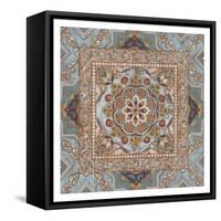 Boho Textile II-June Vess-Framed Stretched Canvas