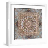 Boho Textile II-June Vess-Framed Art Print