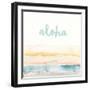 Boho Tropical Sign IV-Danhui Nai-Framed Art Print