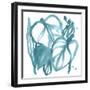 Boho Tropicals V-June Erica Vess-Framed Art Print