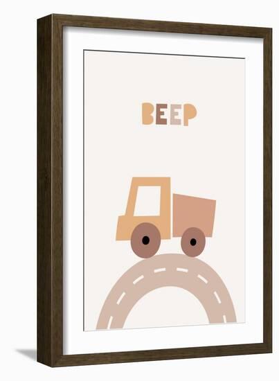 Boho Truck-Barkova Nadya-Framed Art Print