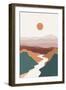 Boho Valley II-Omar Escalante-Framed Art Print