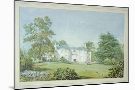 Bohun Lodge, New Barnet-John Keay-Mounted Giclee Print