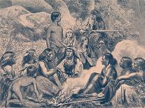 Navajo Indian encampment-Bohuslav Kroupa-Giclee Print