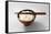 Boiled Basmati Rice in a Red Bowl with Chopsticks-Peter Rees-Framed Stretched Canvas