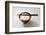 Boiled Basmati Rice in a Red Bowl with Chopsticks-Peter Rees-Framed Photographic Print