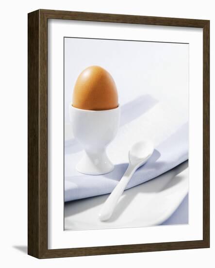 Boiled Egg in Egg Cup-Strehlau-Ferfers-Framed Photographic Print