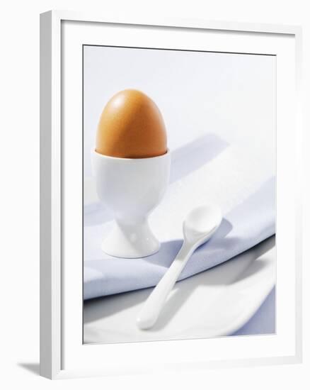 Boiled Egg in Egg Cup-Strehlau-Ferfers-Framed Photographic Print