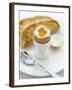 Boiled Egg with Bread-Peter Howard Smith-Framed Photographic Print