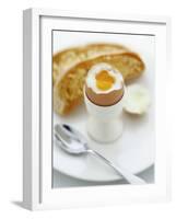 Boiled Egg with Bread-Peter Howard Smith-Framed Photographic Print