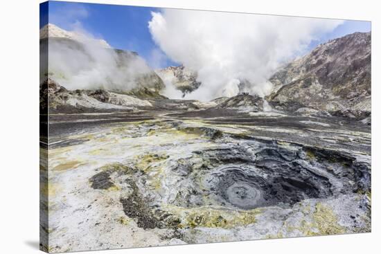 Boiling Mud at an Active Andesite Stratovolcano-Michael Nolan-Stretched Canvas