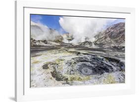 Boiling Mud at an Active Andesite Stratovolcano-Michael Nolan-Framed Photographic Print