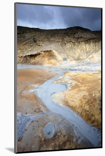 Boiling Mud Pools and Stream at Seltun-Lee Frost-Mounted Photographic Print