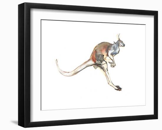 Boing, (Red Kangaroo), 2012-Mark Adlington-Framed Premium Giclee Print