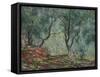 Bois D'Oliviers Au Jardin Moreno, 1884-Claude Monet-Framed Stretched Canvas