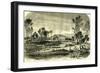 Bois De Boulogne Paris 19th Century-null-Framed Giclee Print