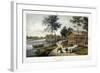 Bois De Boulogne, View of the Chalet-Deroy-Framed Giclee Print