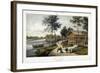 Bois De Boulogne, View of the Chalet-Deroy-Framed Giclee Print