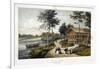 Bois De Boulogne, View of the Chalet-Deroy-Framed Giclee Print