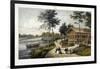Bois De Boulogne, View of the Chalet-Deroy-Framed Giclee Print