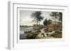 Bois De Boulogne, View of the Chalet-Deroy-Framed Giclee Print