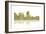 Boise Idaho Skyline 1-Marlene Watson-Framed Giclee Print