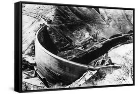 Boise, Idaho - View of Arrowrock Dam-Lantern Press-Framed Stretched Canvas