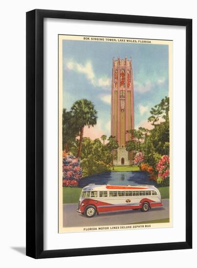 Bok Singing Tower, Lake Wales, Florida-null-Framed Art Print