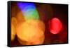 Bokeh Balls, Colored Lights-Michael Weber-Framed Stretched Canvas