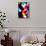 Bokeh Colors VI-Monika Burkhart-Framed Stretched Canvas displayed on a wall