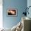 Bokeh I-Leesa White-Framed Photographic Print displayed on a wall