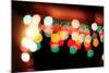 Bokeh II-Leesa White-Mounted Photographic Print