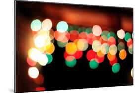 Bokeh II-Leesa White-Mounted Photographic Print