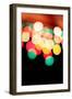 Bokeh III-Leesa White-Framed Photographic Print