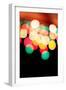 Bokeh III-Leesa White-Framed Photographic Print