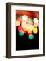 Bokeh III-Leesa White-Framed Photographic Print