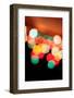 Bokeh IV-Leesa White-Framed Photographic Print