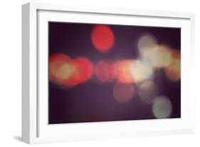 Bokeh Light Vintage-nu1983-Framed Art Print