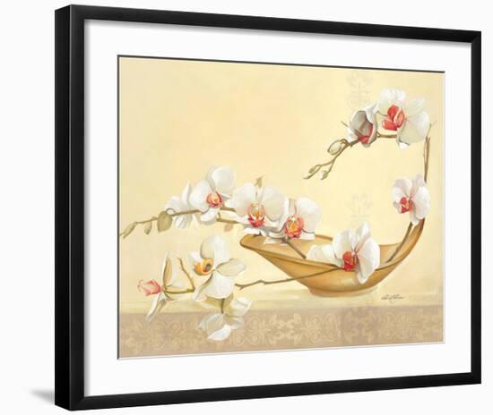 Bol D'Orchidées-Gerard Beauvoir-Framed Art Print