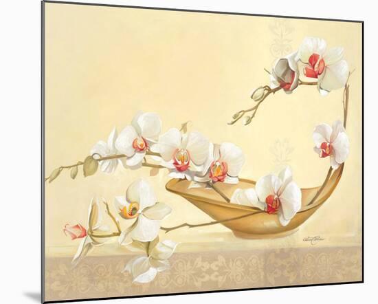 Bol D'Orchidées-Gerard Beauvoir-Mounted Art Print