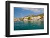 Bol Town and the Crystal Clear Adriatic Sea Off Brac Island-Matthew Williams-Ellis-Framed Photographic Print