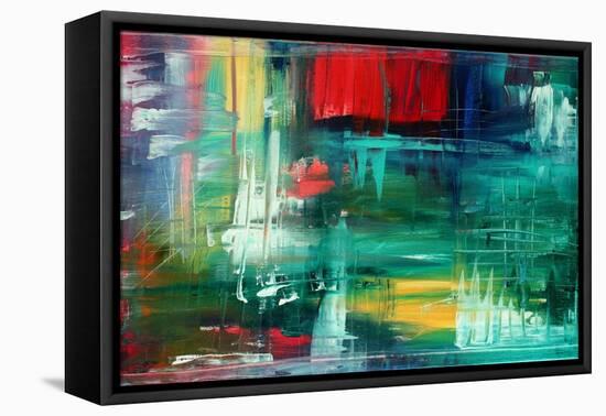 Bold and Beautiful-Megan Aroon Duncanson-Framed Stretched Canvas