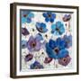 Bold Anemones I-Silvia Vassileva-Framed Premium Giclee Print