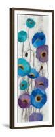 Bold Anemones Panel III-Silvia Vassileva-Framed Premium Giclee Print