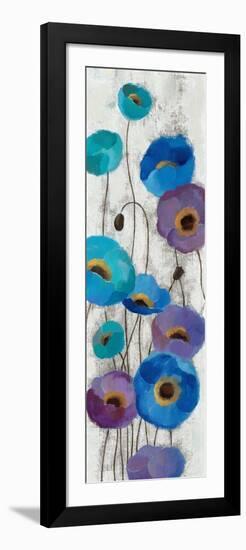 Bold Anemones Panel III-Silvia Vassileva-Framed Premium Giclee Print