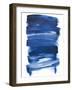 Bold Blue IV Crop-Mercedes Lopez Charro-Framed Art Print