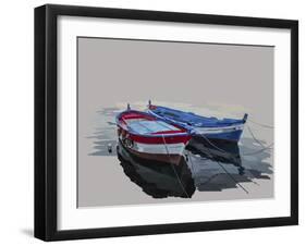 Bold Boats II-Emily Kalina-Framed Art Print