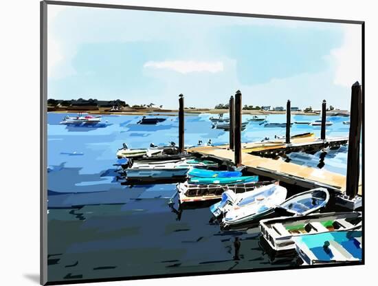 Bold Boats V-Emily Kalina-Mounted Art Print